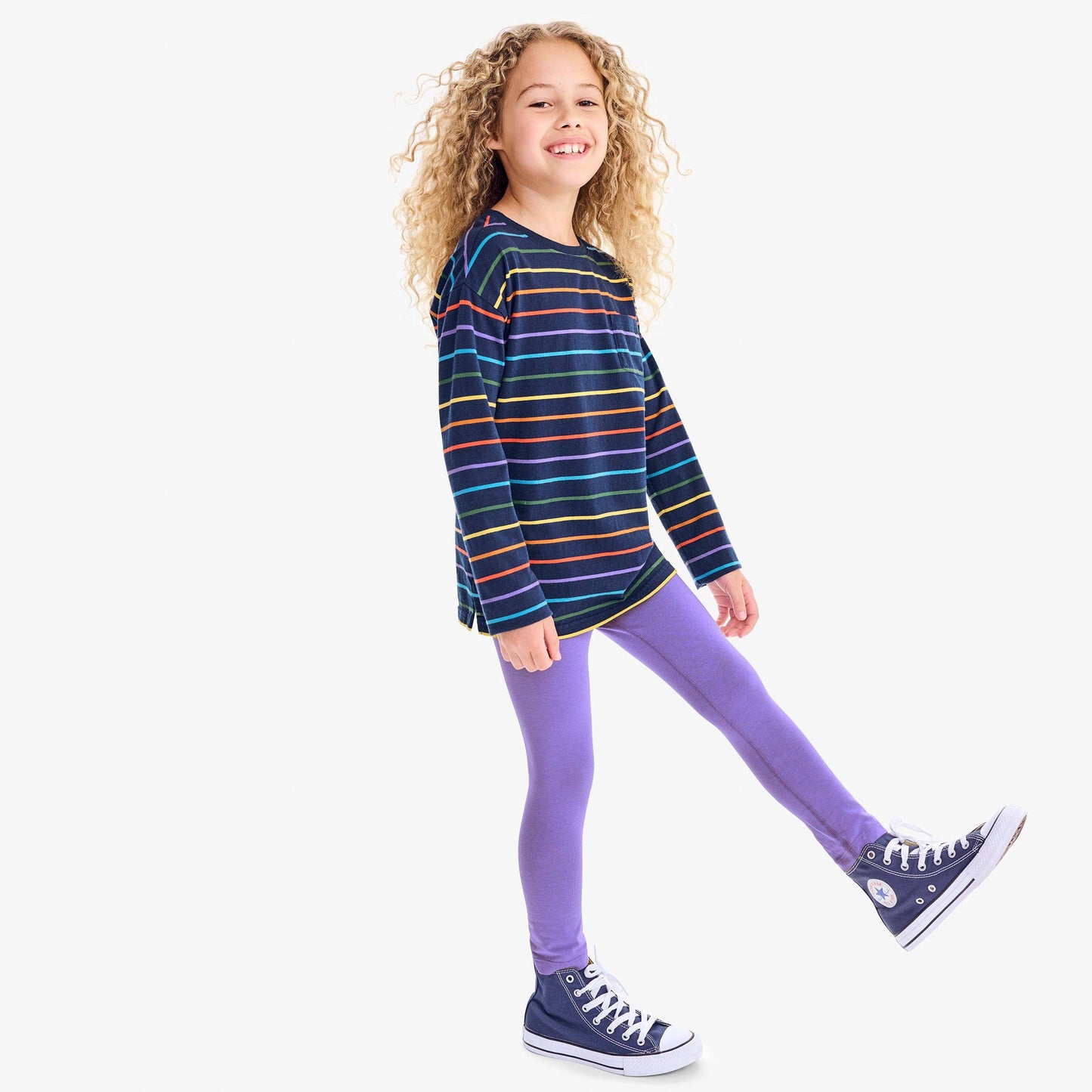 The Classic Legging: Raspberry / 3y